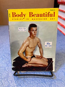 BODY BEAUTIFUL No 8 Oct 1956 physique beefcake men - Imagen 1 de 1