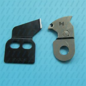 JUKI BARTACK LK280 980 1850 THREAD CUTTER KNIVES (2) #B2421-280-0A0+B2424-280-00 - Picture 1 of 2