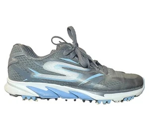Skechers Go Golf Womens Size 8 Shoes Athletic Comfort Clean Gray Blue - Picture 1 of 5