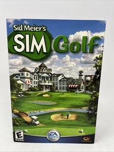 Sid Meier's Sim Golf PC - 2002 EA Firaxis NEW SEALED NOS CD-ROM Design Play - Picture 1 of 7