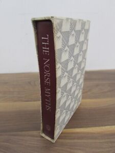 Folio Society 1989 The Norse Myths Hardback Book in Slipcase 1st Printing