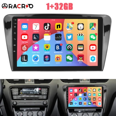 RACRDO Radio Coche 32G Para Skoda Octavia III 2013-2018 Android 13 GPS Navi WIFI BT FM RDS