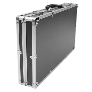 Aluminum Case with Foam Inserts - Aluminum Hard Case Carrying Case Metal Brie... - Picture 1 of 9