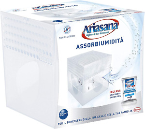 Ariasana Kit Mini Deumidificatore, Assorbi Umidità Fino a 30 M², Assorbiumidità 
