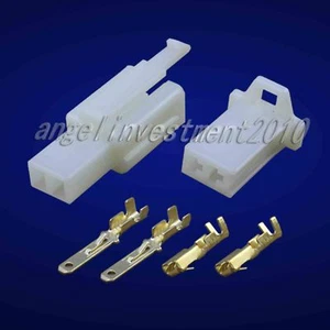10sets 2 Way Pin 2.8mm 2P Connector Plug + Socket Kit - Picture 1 of 3