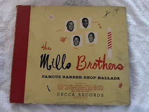 Mills Brothers Barbershop Ballads Album Book NO Records - Imagen 1 de 1
