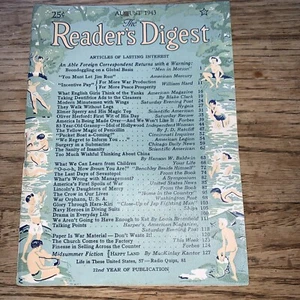 Reader's Digest, August 1943 - Picture 1 of 2