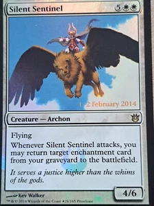 B3G3 ~ MTG ~ FOLIE ~ Silent Sentinel ~ Born of the Gods ~ Vorabversion Promo ~ #26 - Bild 1 von 2