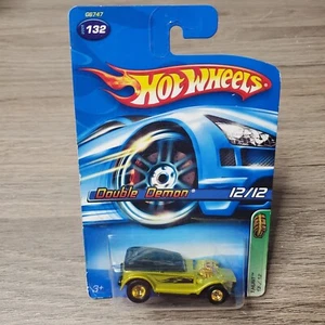 Hot Wheels Treasure Hunt Double Demon 12 of 12 132 (PACK HAS FLAWS) - Picture 1 of 11