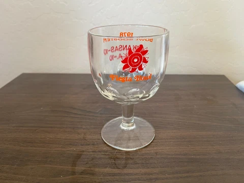 1978 Fiesta Bowl ARKANSAS UCLA SUPER VINTAGE NCAA Football Glass Beer Mug Goblet Cover