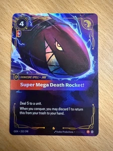 Super Mega Death Rocket! (252/298) EPIC Riftbound TCG - Picture 1 of 2