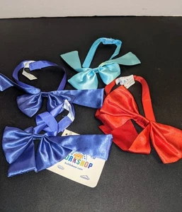 Build-A-Bear Gifting Bow Red Turquoise Purple For Stuffed Animals - Picture 1 of 2