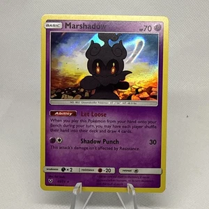 Marshadow 45/73 Holo Rare Sun & Moon Shining Legends Pokemon Card TCG - Picture 1 of 2