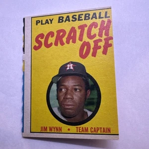 1970 Topps Scratchoffs #23 Jim Wynn Unscratched Houston Astros - Bild 1 von 3