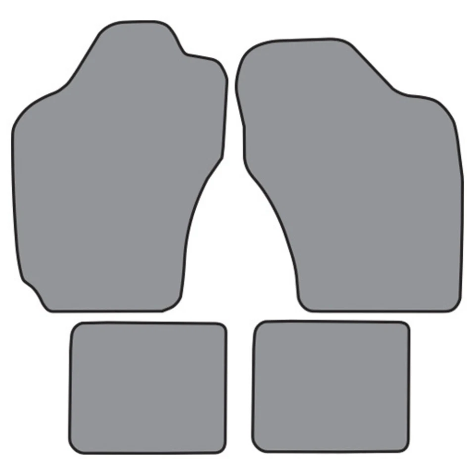 Alfombrillas para Chevrolet Spectrum 1985-1988 (GM631F FM18R) Cutpile 4 piezas Foto 1 de 4