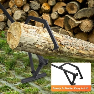 Log Lifter Log Jack Ergonomic Handle Convenient Efficient Logging Tool for Daily - Picture 1 of 7