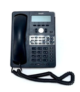 Snom D725 VoIP-Telefon – Professionelles IP-Telefon 18 Funktionstasten Schwarz - Bild 1 von 6