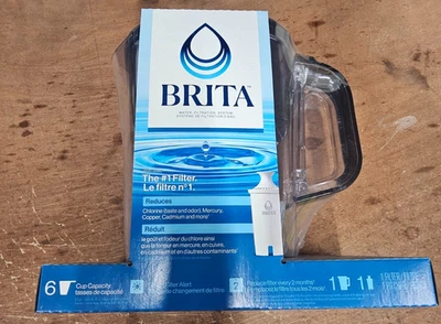 Brita Soho 5 Cup Pitcher With Filter BPA Free Water Filtration System NEW - Image 1 of 4