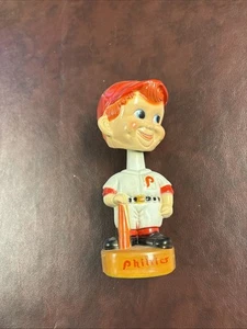 Cabeza Bobble Nodder de Colección Philadelphia Phillies Años 60 Hong Kong Plástico MLB - Imagen 1 de 8