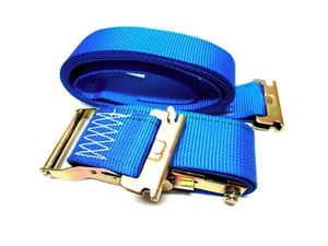 10 Pack 2" E Track Ratchet Tie Down Straps | Heavy Duty Logistic Cargo Secure - Picture 1 of 12