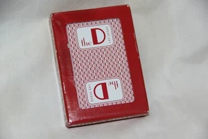 The D Casino Las Vegas Playing Sealed Red cards - Played Cards - Bild 1 von 2