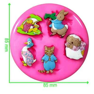 Molde Peter Rabbit & Friends de Fairie Blessings - Imagen 1 de 5