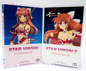 Sakura Lee "Star Virgin 1 & 2 " Cassette Bundle - Neo Motel - Synth Pop - Japan - Picture 1 of 11