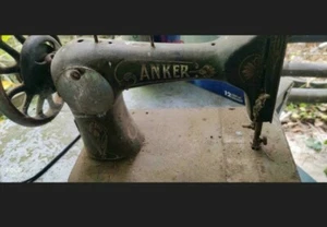 Alte Anker Nähmaschine Antik Rarität sehr alt . - Bild 1 von 3