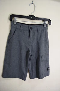 Vanphibian by Vans BOYS 8 Gray Pockets Long Shorts 25x10.5 - Picture 1 of 14