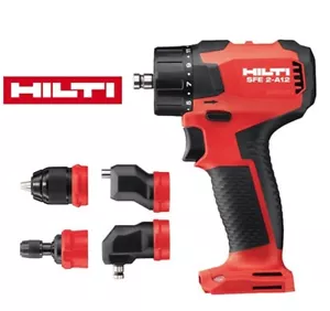 Hilti SFE 2-A12 BL 12V Llave HEX Beat 13mm 1600Rpm 34Nm LED Herramienta Desnuda - Imagen 1 de 4