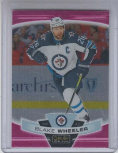 19/20 OPC Platinum Winnipeg Jets Blake Wheeler Matte Pink card #83 - Picture 1 of 2