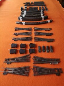Hornby 00 track and points large job lot # 2  - magnetic steel 104 pieces LOT #2