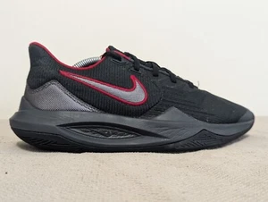 Nike Precision 5 Herren Sneaker CW3403-007 Schwarz Rot Basketballschuhe Größe 10 / - Bild 1 von 13
