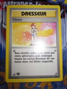 POKEMON NEUF (◕‿◕✿) FILLETTE 75/102 EDITION 1 SET DE BASE FRANCAIS GEM MINT RARE - Picture 1 of 9