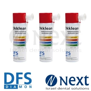 LOTx3 DFS Dental Okklean Spray Medidas Rojo 75 ml - Imagen 1 de 1