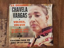 Chavela Vargas vinyl singleÂ  Volver, Volver