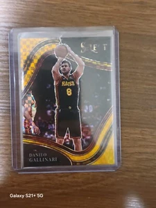 2021-22 Panini Select - Courtside Gold Prizm #270 Danilo Gallinari /10 - Picture 1 of 5