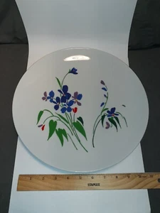 Shafford Rhapsody Serving Platter Wildflowers Fine Porcelain Dinnerware - Picture 1 of 12