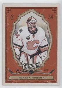 2009-10 Upper Deck Champ's Red Miikka Kiprusoff #15