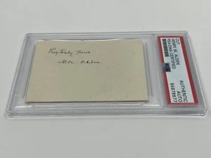 Henry Mills Alden Author Editor Harper's Magazine Signed Autograph Cut PSA DNA - Picture 1 of 1