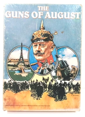 Avalon Hill The Guns of August WW1 Game 1981 Please Read Description  - Image 1 of 4