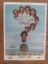 Cartel que Hay que Hecho Run David? Elie Chouraqui & Aznavour 40x60cm *