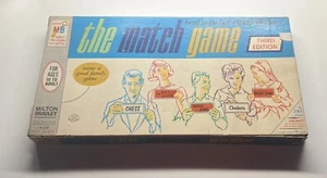Vintage Milton Bradley 1963 The Match Game Board Game 3rd Edition - Picture 1 of 3