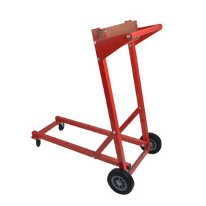 C.E. Smith Outboard Motor Dolly Stand Carrier Cart Transport Jack Boat 250lb Red - Bild 1 von 2
