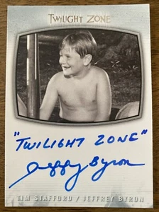 2020 Twilight Zone Archives Jeffrey Byron Inscription Autograph AI-32 Var G - Picture 1 of 2