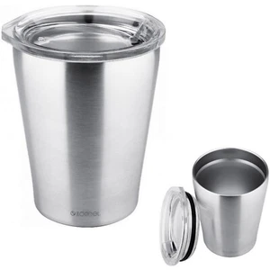 2 x Isosteel TO GO Slim Cup Thermobecher Isolierbecher Kaffeebecher 0,250mL - Bild 1 von 1