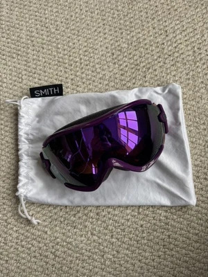 Smith Ski Goggles. Purple frames and purple lenses. Never worn - Image 1 of 4