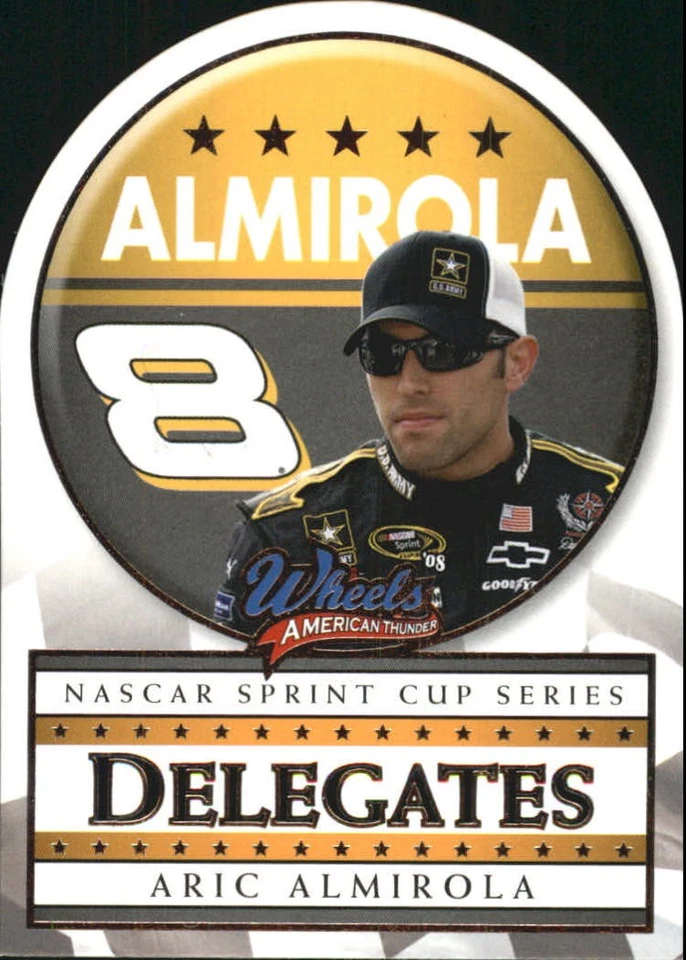 2008 Wheels American Thunder Delegates #D2 Aric Almirola - RAC - Image 1 of 2