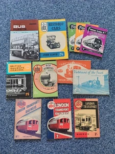IAN ALLAN ABC UND ÄHNLICHE ZUG TRANSPORT ETC BÜCHER x12 LONDON TRANSPORT 40er-60er Jahre - Bild 1 von 5