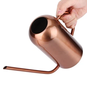1.5L Stainless Steel Watering Can for Garden Flowers Long Mouth Garden Tool - Bild 1 von 11